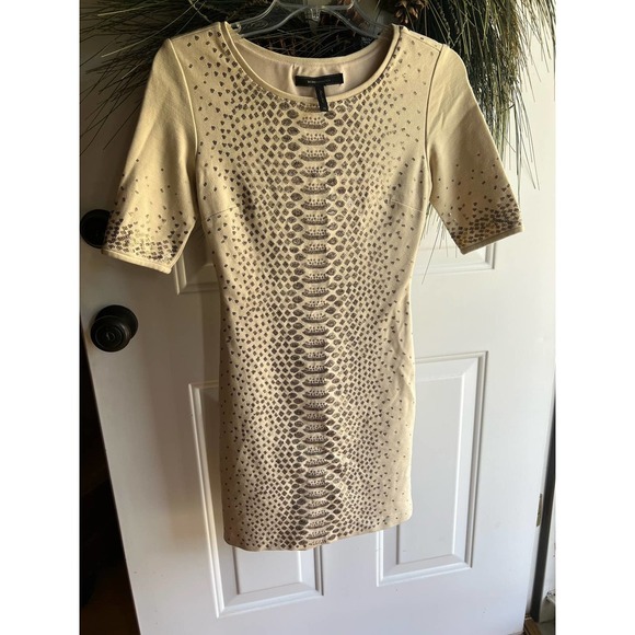 BCBG Maxazria Beige colored Dress, Size XS Not For Sale/Do not buy - Picture 13 of 14